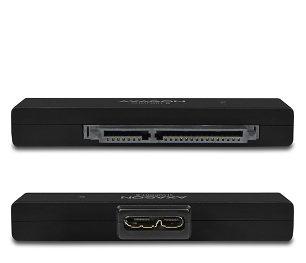 AXAGON ADSA-1S6 Adapter USB 3.0 - SATA 6G do szybkiego przyłączenia 2.5" SSD/HDD, z pudełkiem - 1353412 - zdjęcie 3